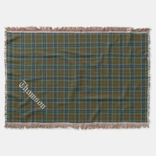 Klan Thomson Tartan Play Anpassningsbar Throw Blan Mysfilt