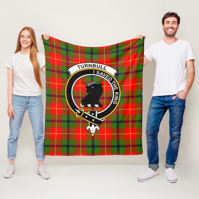 Klan Turnbull Tartan Play Fleecefilt (På plats)