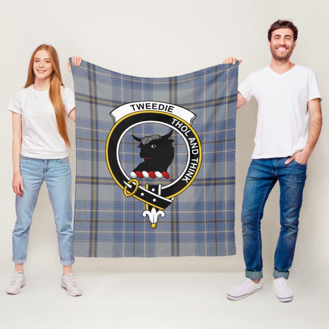 Klan Tweedie Tartan Play Fleecefilt (På plats)