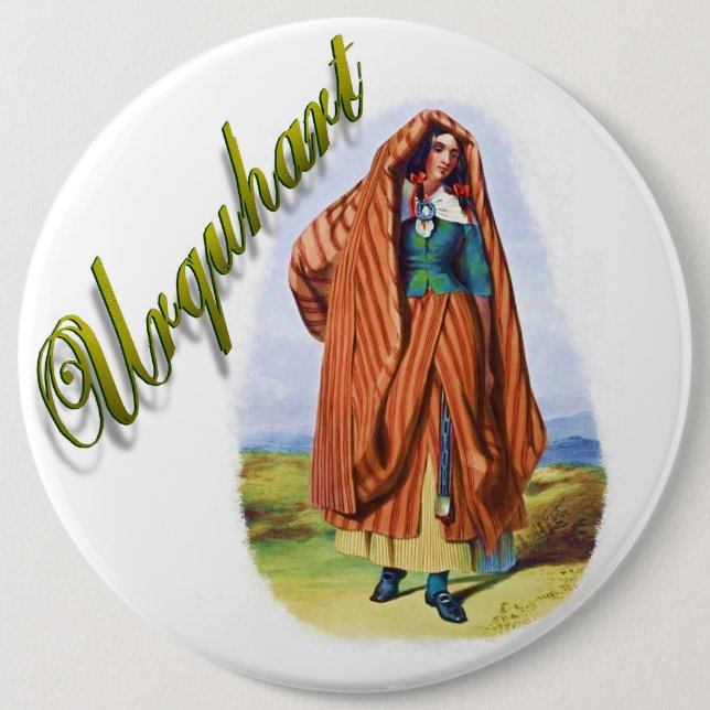Klan Urquhart Scottish Dream Button Knapp (Framsida)