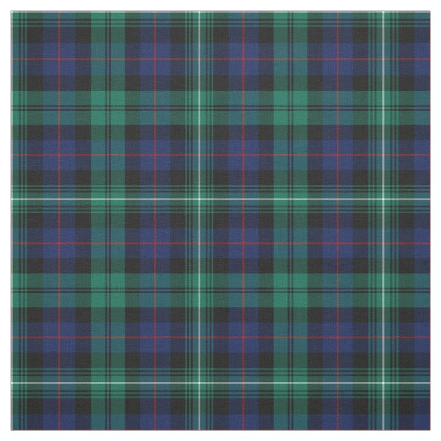 Klan Urquhart Tartan Tyg (Provkarta)