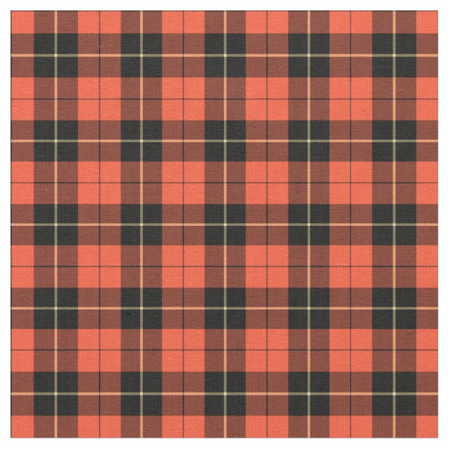 Klan Wallace Ancient Tartan Tyg (Närbild)