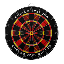 Klan Wallace Tartan Dart Board Darttavla
