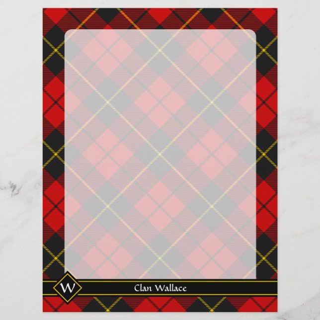 Klan Wallace Tartan Flyer (Framsidan)