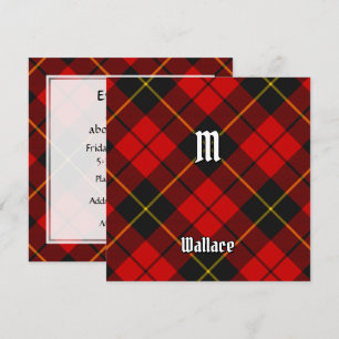 Klan Wallace Tartan-inbjudan Inbjudningar