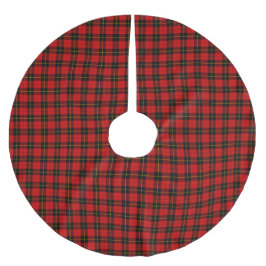 Klan Wallace Tartan Julgransmatta Borstad Polyester