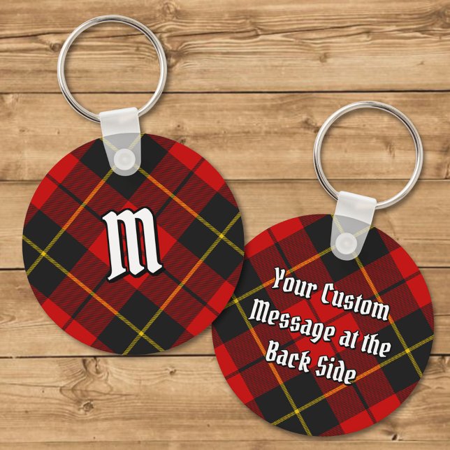 Klan Wallace Tartan Keychain Nyckelring (Skapare uppladdad)
