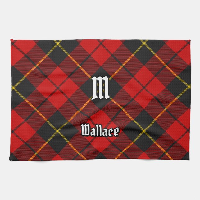 Klan Wallace Tartan Kitchen Towel Kökshandduk (Horisontell)