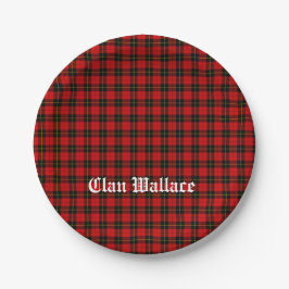Klan Wallace Tartan och Text