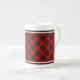 Klan Wallace Tartan Red and Black Play Benporslin Mugg