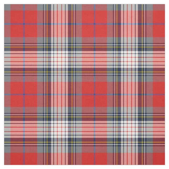 Klan Warden Tartan Tyg (Provkarta)
