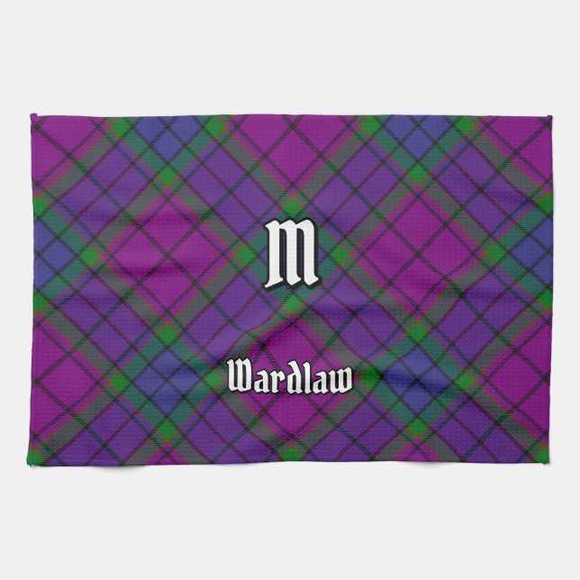 Klan Wardlaw Tartan Kökshandduk (Horisontell)