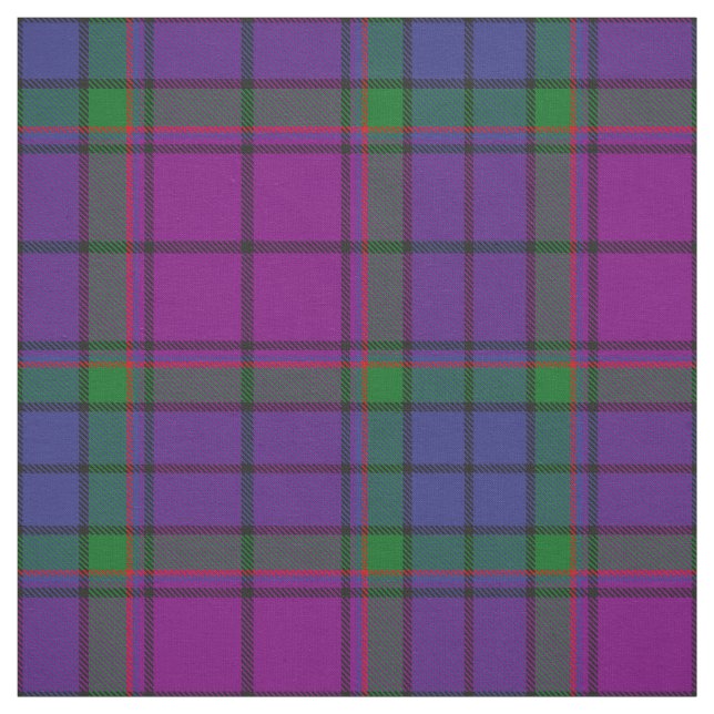 Klan Wardlaw Tartan Tyg (Provkarta)