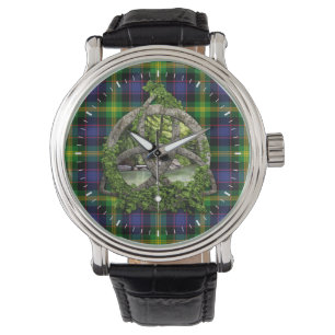 Klan Watson Tartan Celtic Trinity Armbandsur