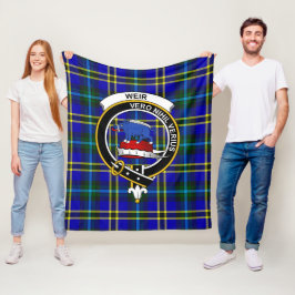 Klan Weir Modern Tartan Play Fleecefilt