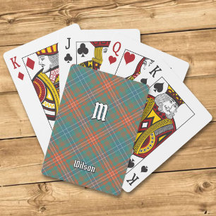 Klan Wilson Ancient Tartan Casinokort