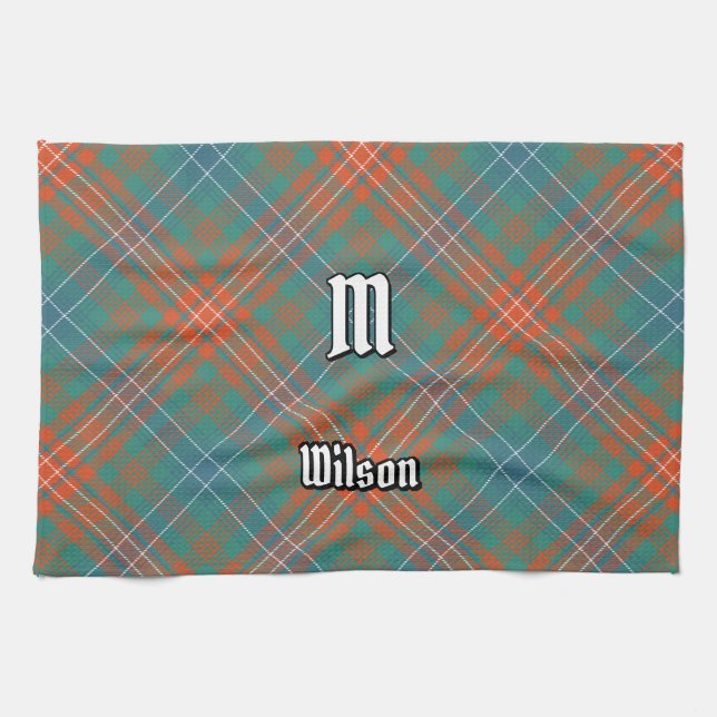 Klan Wilson Ancient Tartan Kökshandduk (Horisontell)
