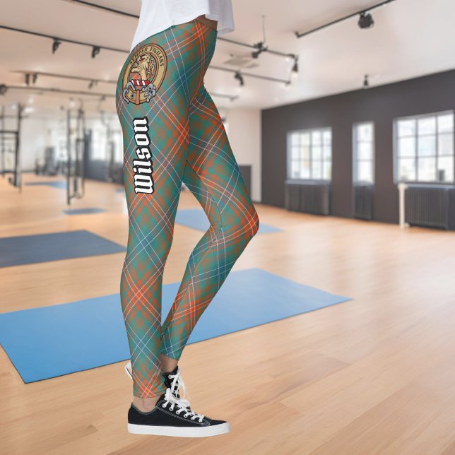 Klan Wilson Ancient Tartan Leggings (Skapare uppladdad)