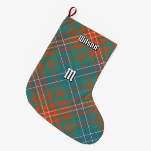 Klan Wilson Ancient Tartan Stor Julstrumpa