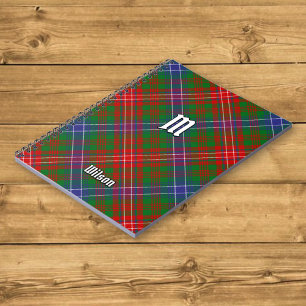 Klan Wilson Modern Tartan Anteckningsbok