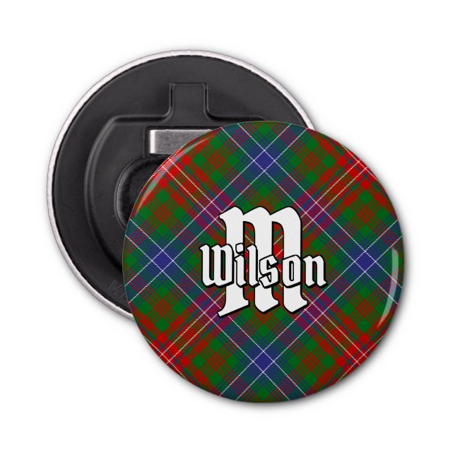 Klan Wilson Modern Tartan Flasköppnare (Framsidan)