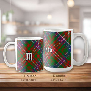 Klan Wilson Modern Tartan Kaffemugg