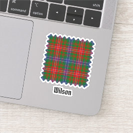 Klan Wilson Modern Tartan Klistermärken