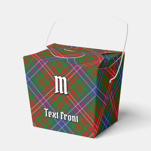 Klan Wilson Modern Tartan Presentaskar (Framsidan Sidan)