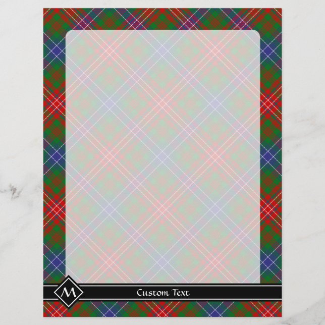 Klan Wilson Modern Tartan Reklamblad (Framsidan)