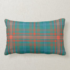 Klan Wilson P Turcos Orange Check Tartan Lumbarkudde