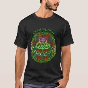 Klan Wilson Scottish Tan Celtic Thistle T Shirt