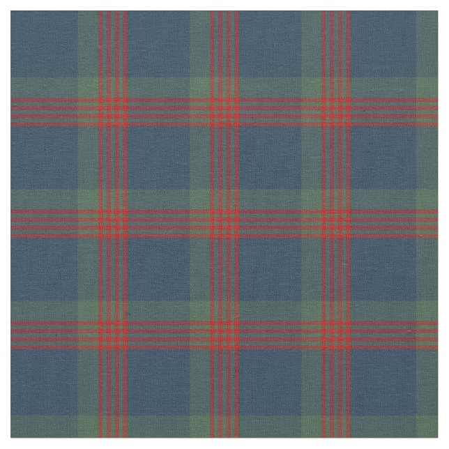 Klan Wilson Tartan Tyg (Närbild)