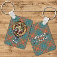 Klan Wilson Vapensköld över Ancient Tartan