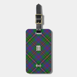 Klan Wood Tartan Bagagebricka