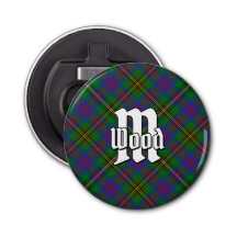 Klan Wood Tartan Flaska Open