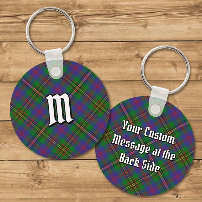 Klan Wood Tartan Nyckelring (Skapare uppladdad)