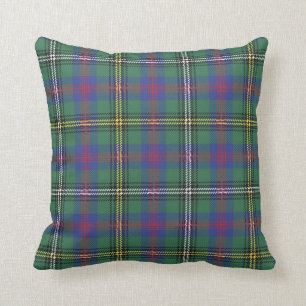 Klan Wood Tartan Play Scottish Kilt Mönster Kudde