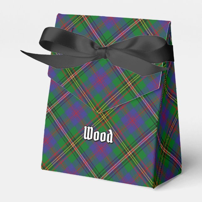 Klan Wood Tartan Presentaskar (Framsidan Sidan)