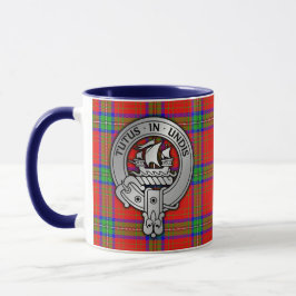 Klan Wood Vapensköld & Dress Tartan Mugg