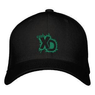 Klan XD-Logotypens scen fast Broderad Keps