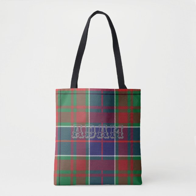KlanAdam tartan Tygkasse (Framsida)