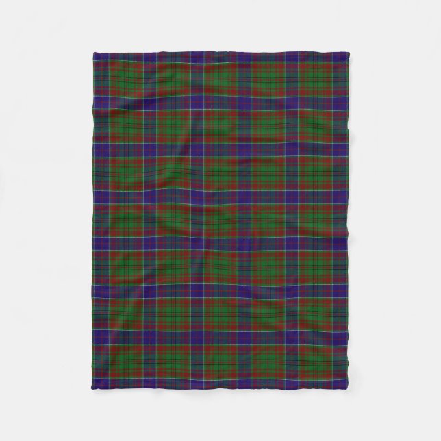 KlanAdams Tartan Fleecefilt (Framsidan)