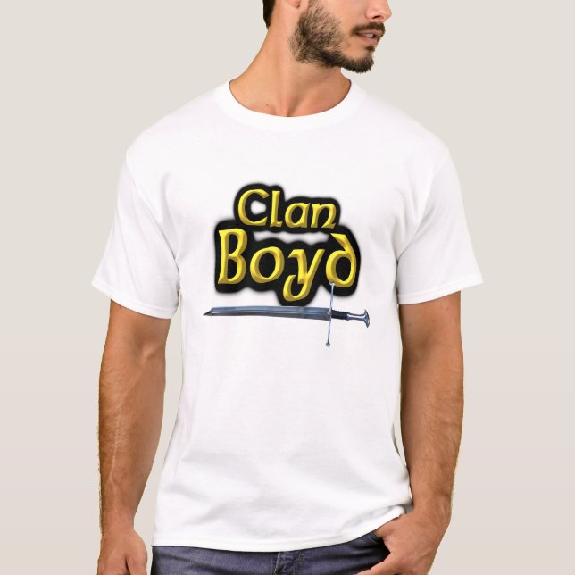 KlanBoyd inspirerat skott Tee Shirt (Framsida)