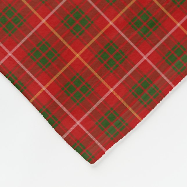 KlanBruce Tartan Fleecefilt (Hörn)