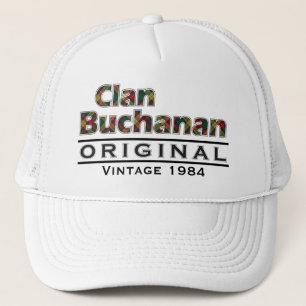 KlanBuchanan vintage skräddarsy din Birthyear Keps