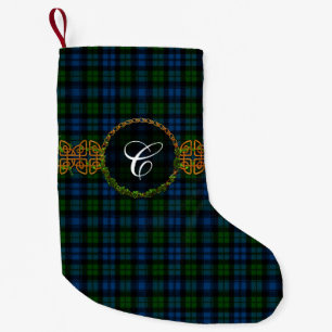 KlanCampbell Tartan Liten Julstrumpa