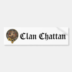 KlanChattan vapensköld Bildekal