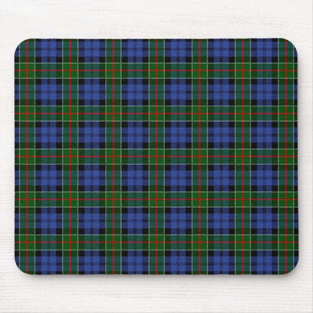 KlanColquhoun Tartan Musmatta (Framsidan)