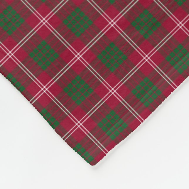 KlanCrawford Tartan Fleecefilt (Hörn)
