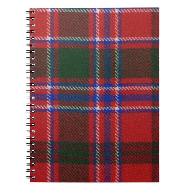 KlanDalzell Tartan Anteckningsbok (Framsidan)